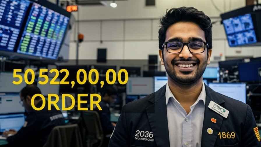 Not IREDA Solar Stock Got 505220000 Work